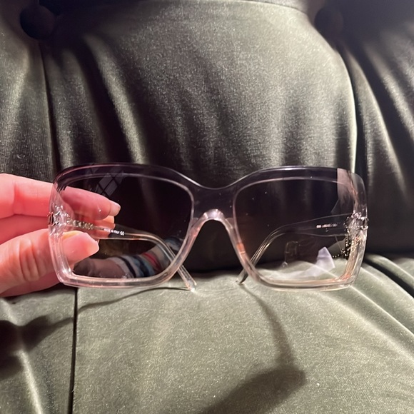 Auth Chanel Retro Sunglasses Clear w Lightly shaded lens - Picture 3 of 7